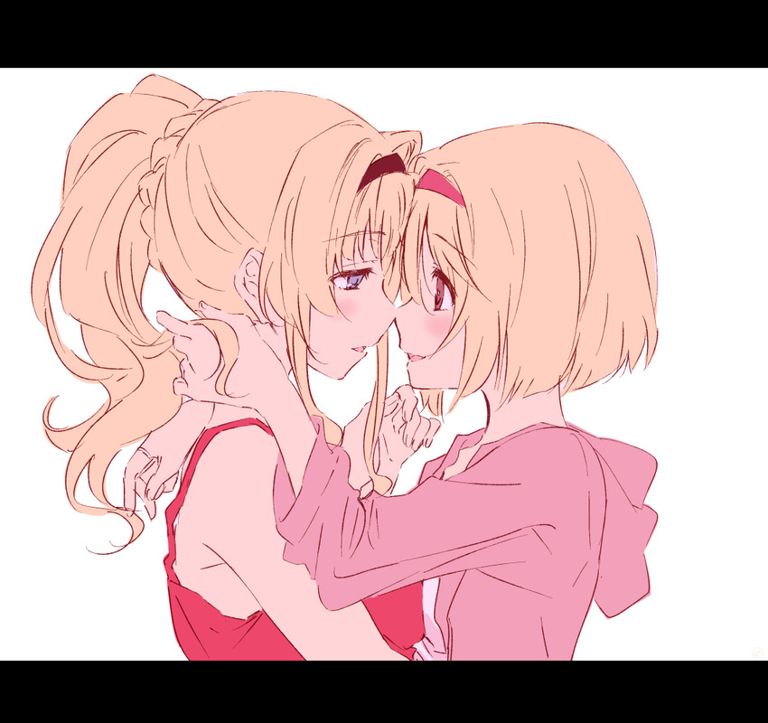 djeeta and zeta (granblue fantasy) drawn by hatamichi_mihiro