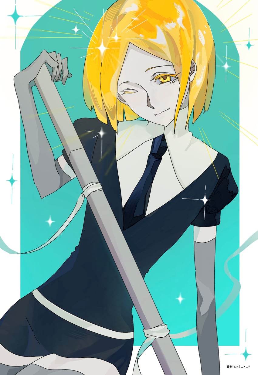 yellow diamond (houseki no kuni) drawn by niani_x_x