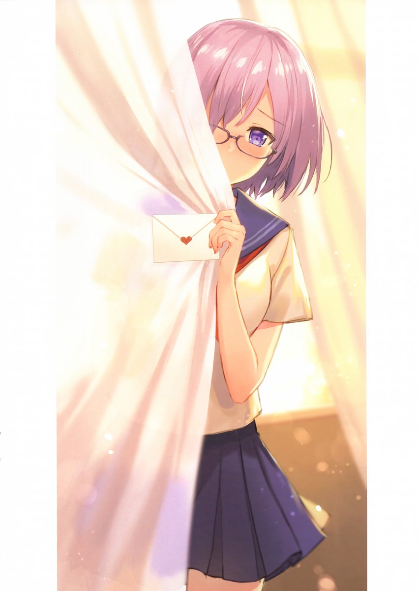 mash kyrielight (fate and 1 more) drawn by ichikawa_haru
