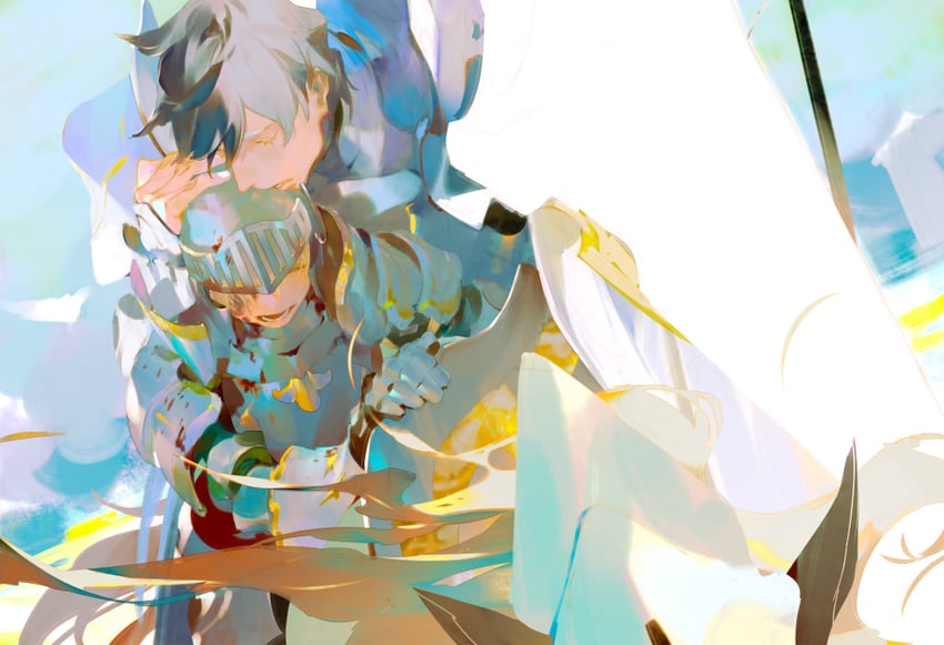 gareth and percival (fate and 1 more) drawn by rei_(sanbonzakura)