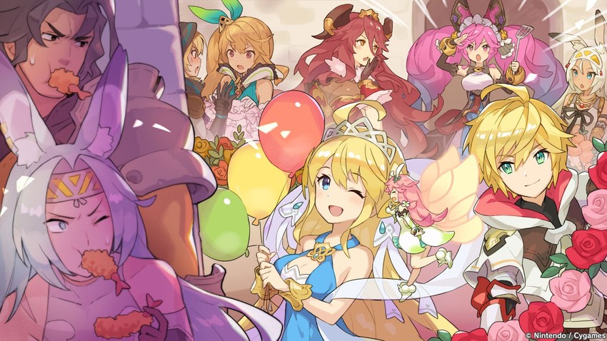 mym, cleo, zethia, elisanne, ranzal, and 5 more (dragalia lost)