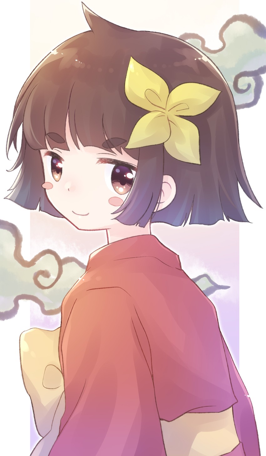 tatami-chan (zashiki-warashi no tatami-chan) drawn by nyaa_(nnekoron)