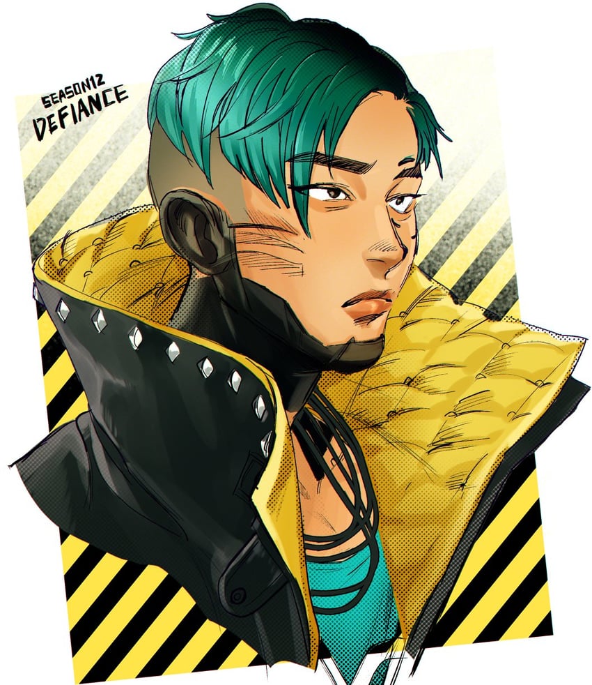 crypto and kernel panic crypto (apex legends) drawn by goranshin