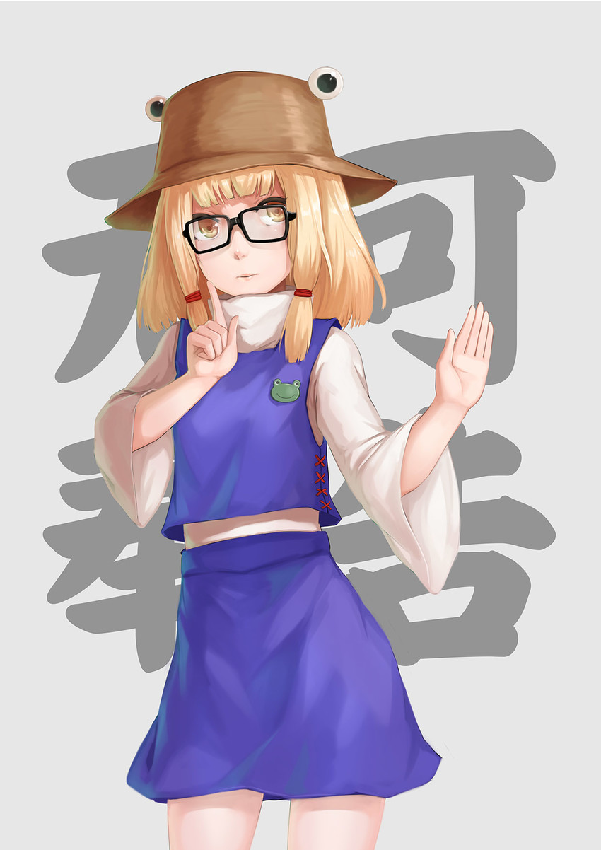moriya suwako and jiang zemin (touhou) drawn by fuuko_chan