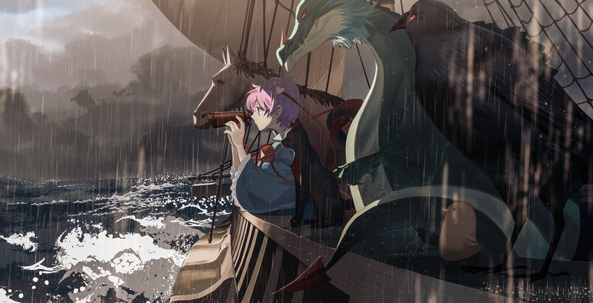 komeiji satori, kaenbyou rin, and reiuji utsuho (touhou) drawn by huang_gua