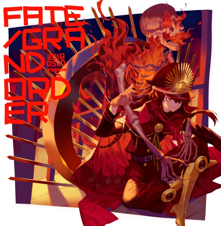 oda nobunaga (fate and 2 more) drawn by yamakawa