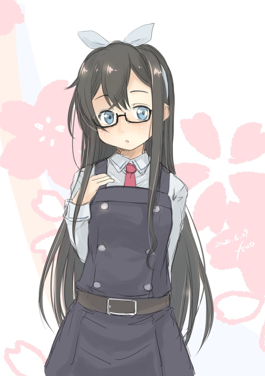 ooyodo, asashio, and asashio kai ni (kantai collection) drawn by fyuo