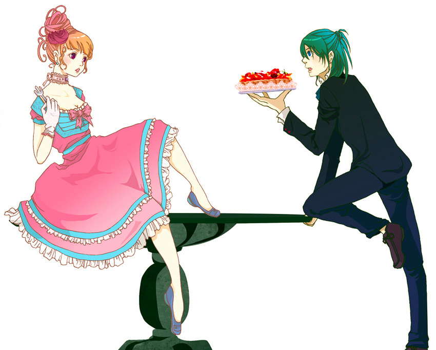 alena and hero (dragon quest and 1 more) drawn by chunhui