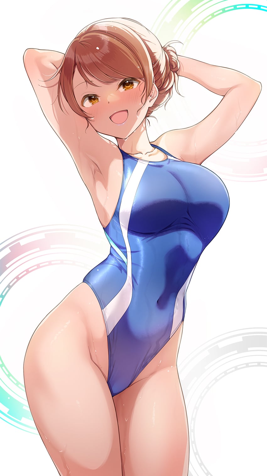 hojo karen (idolmaster and 1 more) drawn by mk_(mod0)