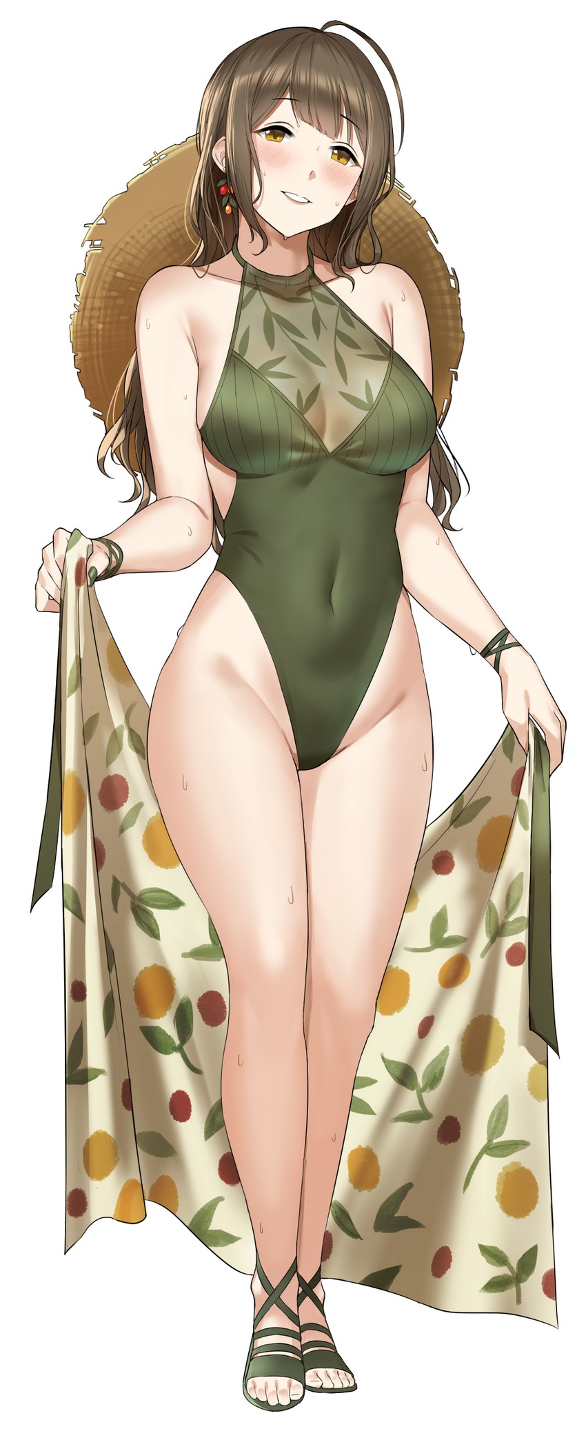 kuwayama chiyuki (idolmaster and 1 more) drawn by makarony