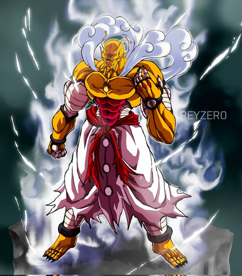 piccolo and orange piccolo (dragon ball and 2 more) drawn by reykovlor