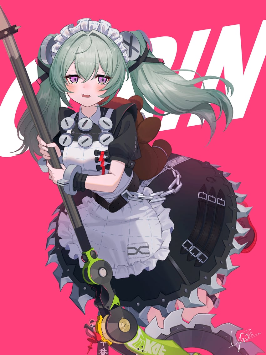 corin wickes (zenless zone zero) drawn by yunnasu