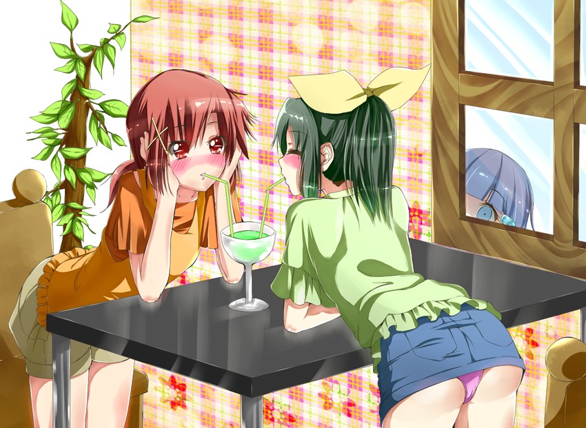 midorikawa nao, aoki reika, and hino akane (precure and 1 more) drawn by yuutarou_(fukiiincho)