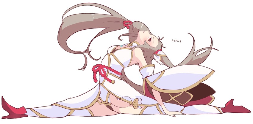 nia (xenoblade chronicles and 1 more) drawn by risumi_(taka-fallcherryblossom)