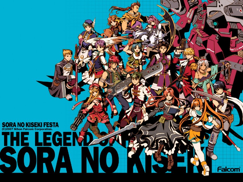 renne, estelle bright, joshua bright, tita russell, kloe rinz, and 12 more (eiyuu densetsu and 1 more)