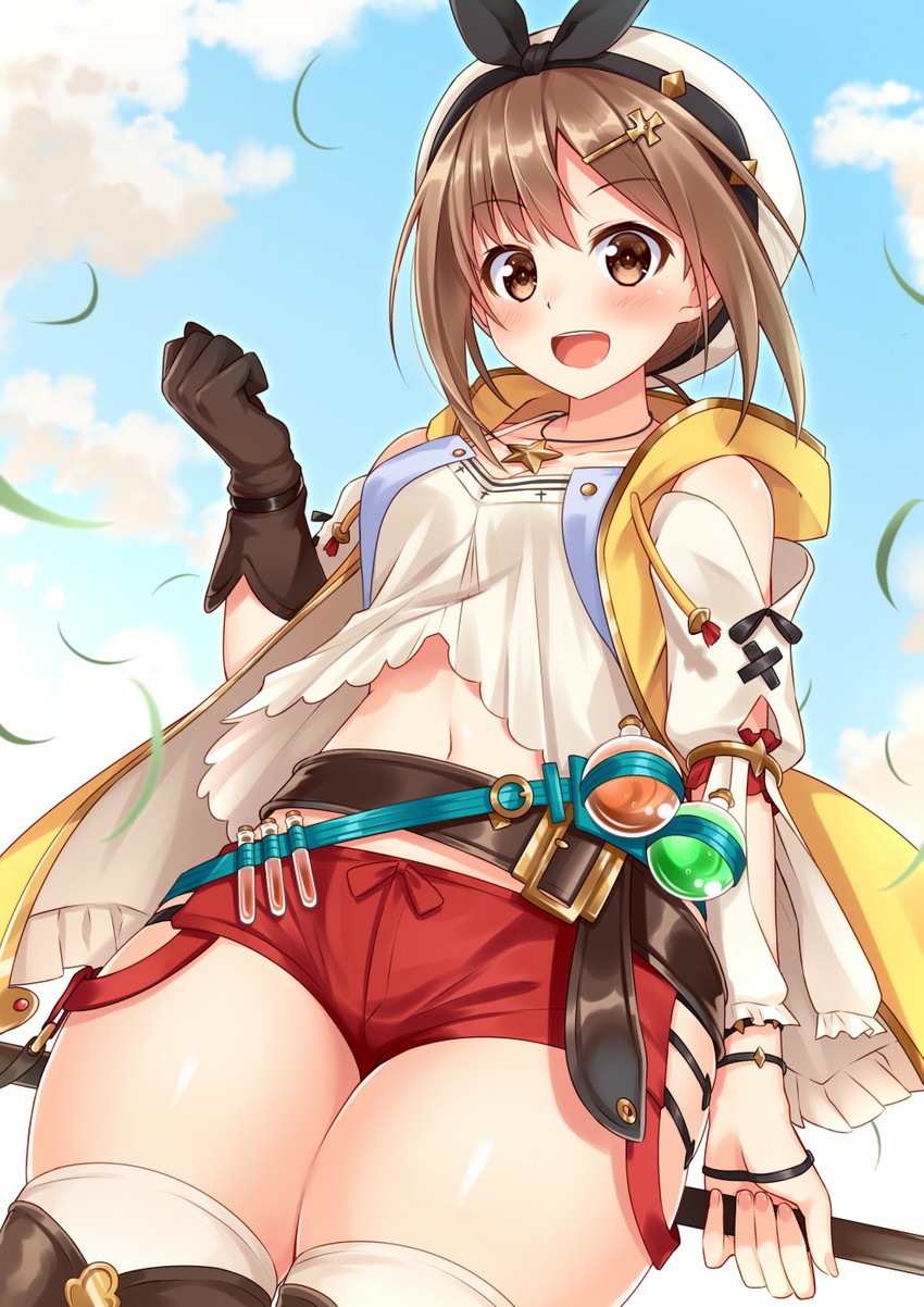 reisalin stout (atelier and 2 more) drawn by komori_kuzuyu
