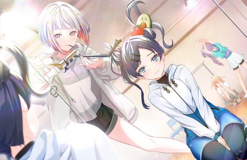 hinoshita kaho, otomune kozue, murano sayaka, and yugiri tsuzuri (love live! and 1 more)