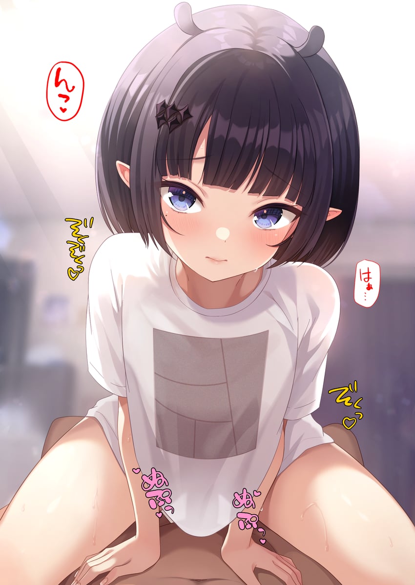 ninomae ina'nis (hololive and 1 more) drawn by ogiyuki