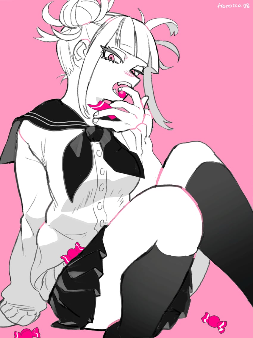 toga himiko (boku no hero academia) drawn by horocca