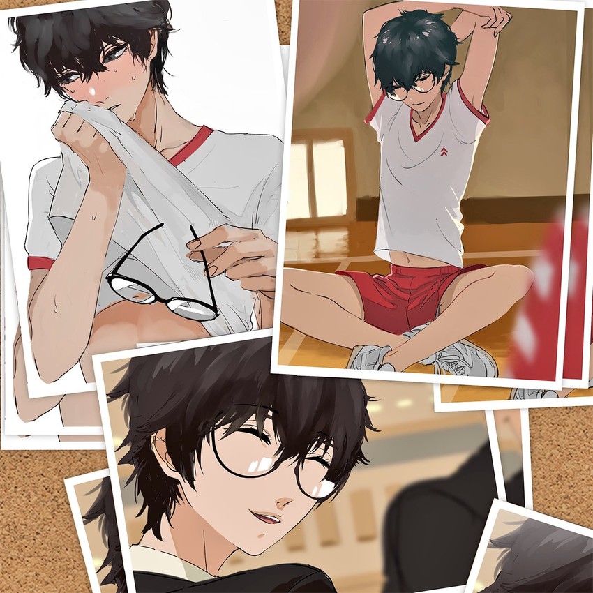 amamiya ren (persona and 1 more) drawn by hatomugi_gohan