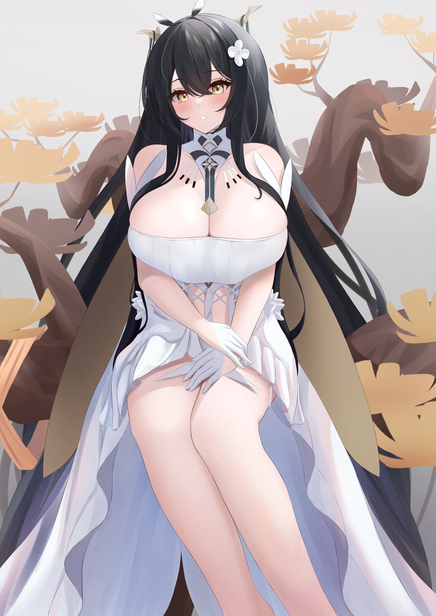 indomitable (azur lane) drawn by elegant_(sumisumi4268)