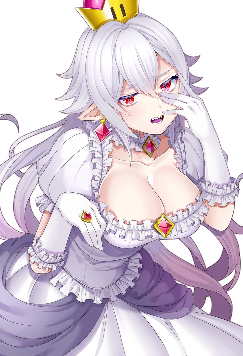 princess king boo (mario and 2 more) drawn by uzura_(moimoi)