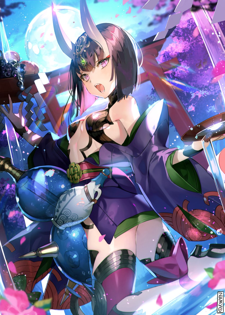shuten douji (fate and 1 more) drawn by namyo