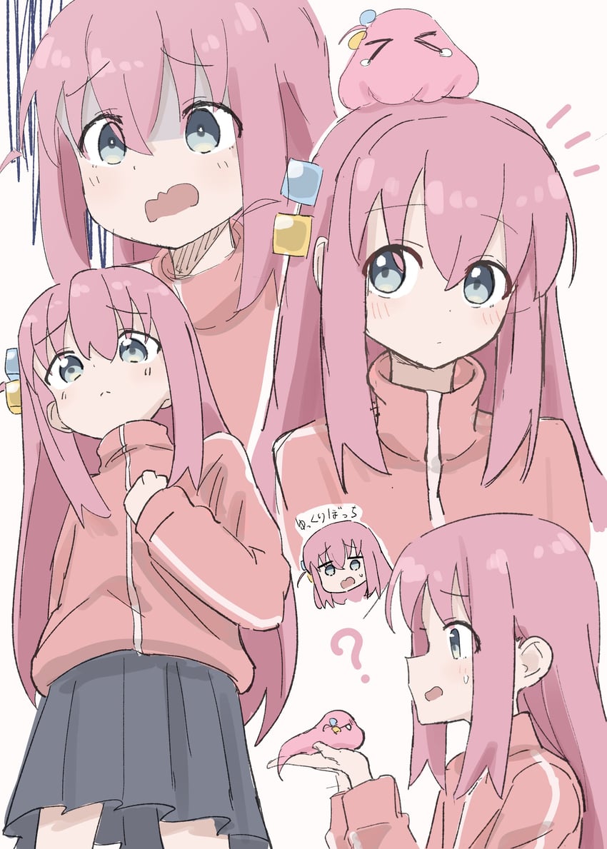 gotoh hitori (bocchi the rock!) drawn by tonkotsu_frappuccino