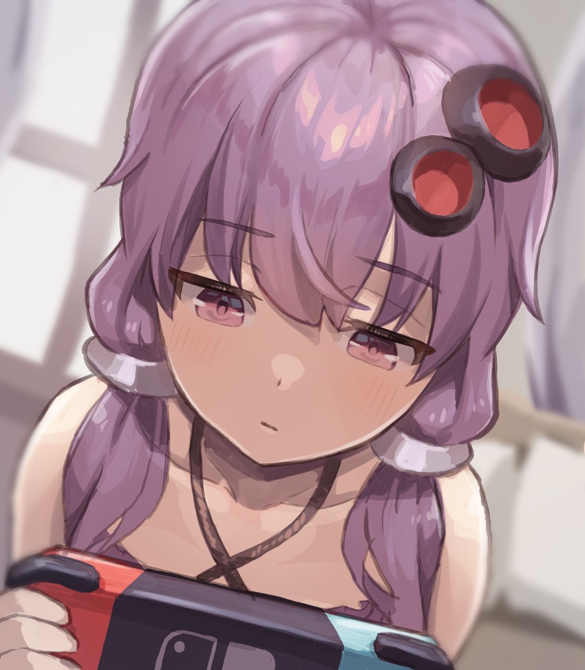 yuzuki yukari (vocaloid and 1 more) drawn by yasuhara_roku
