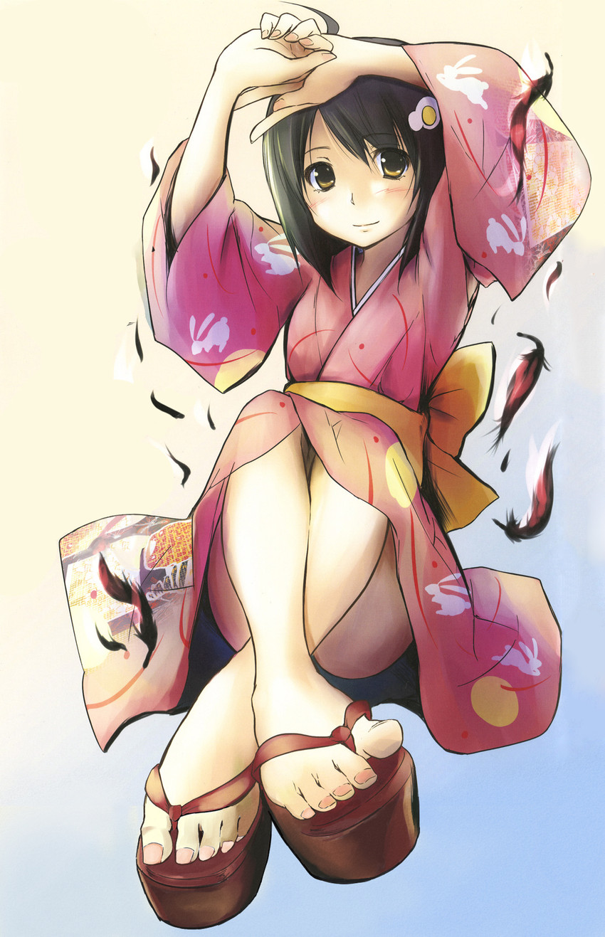 araragi tsukihi (monogatari and 1 more) drawn by daiki