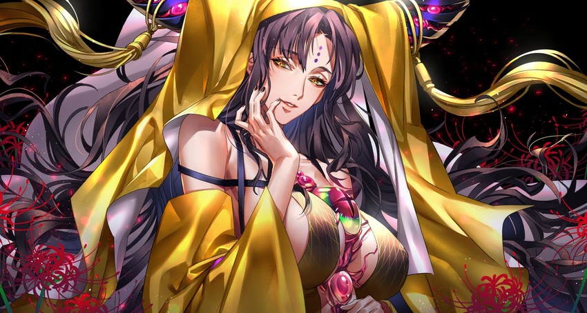 sessyoin kiara (fate and 1 more) drawn by tenobe