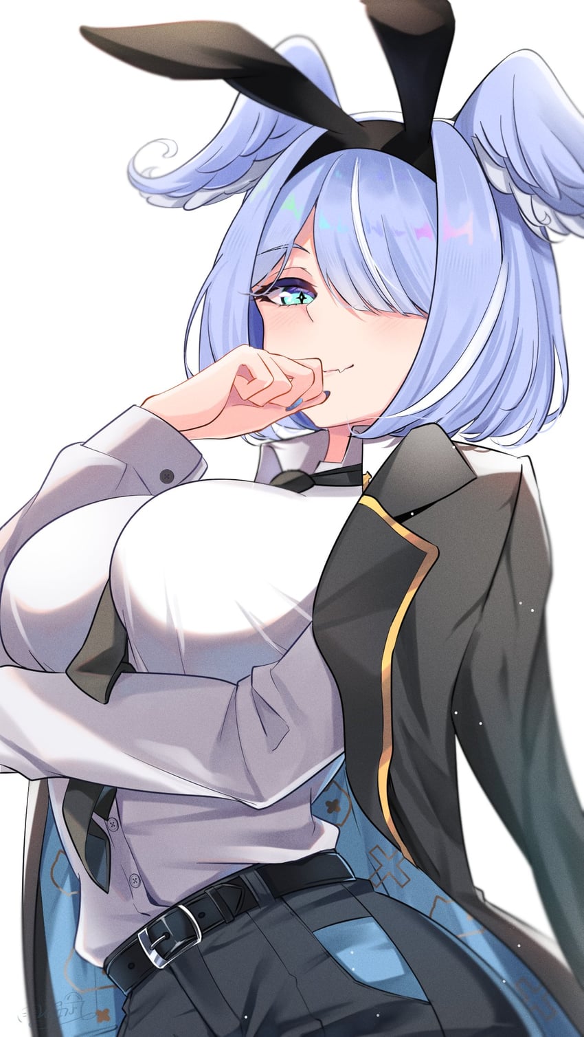 elira pendora (nijisanji and 1 more) drawn by amakai_nagi