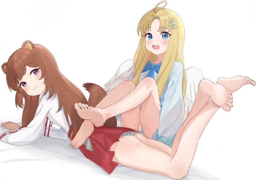 raphtalia and filo (tate no yuusha no nariagari) drawn by mizumi_kamijo