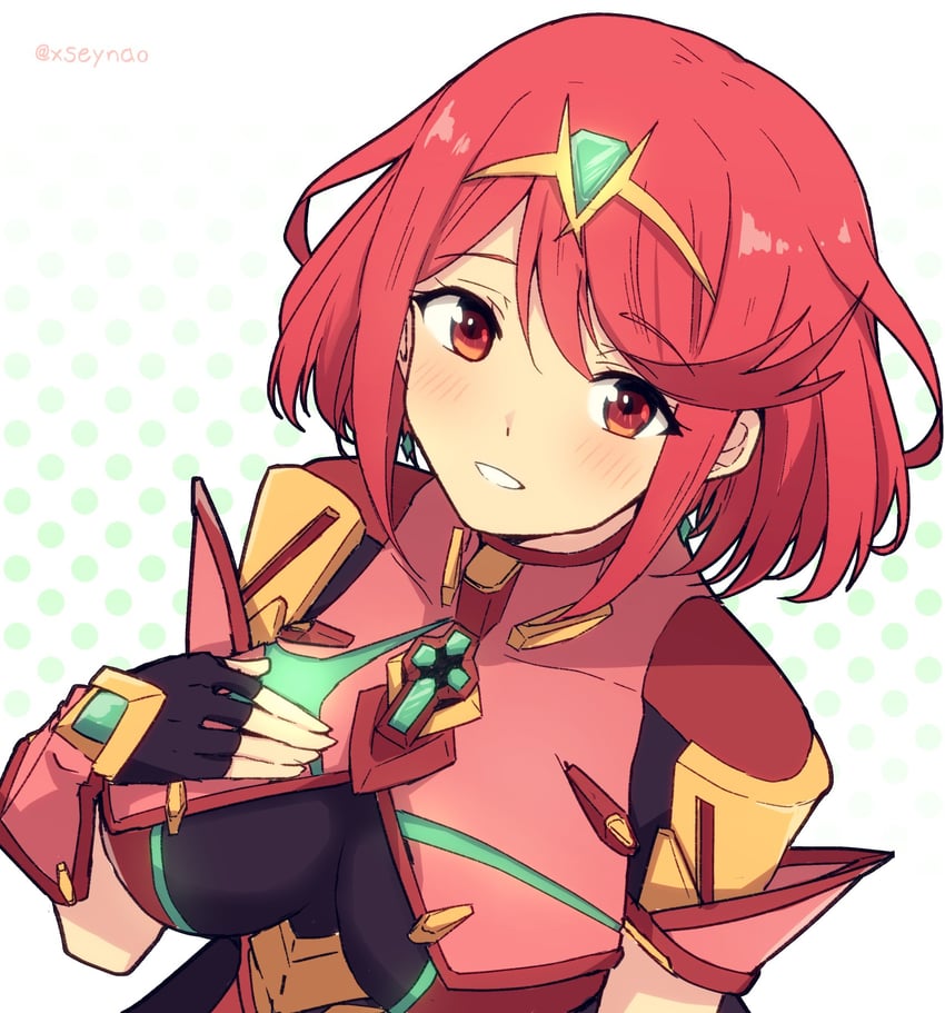 pyra (xenoblade chronicles and 1 more) drawn by mochimochi_(xseynao)