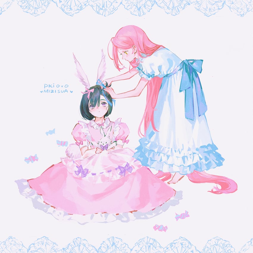 sua and mizi (alien stage) drawn by pkiiiiii