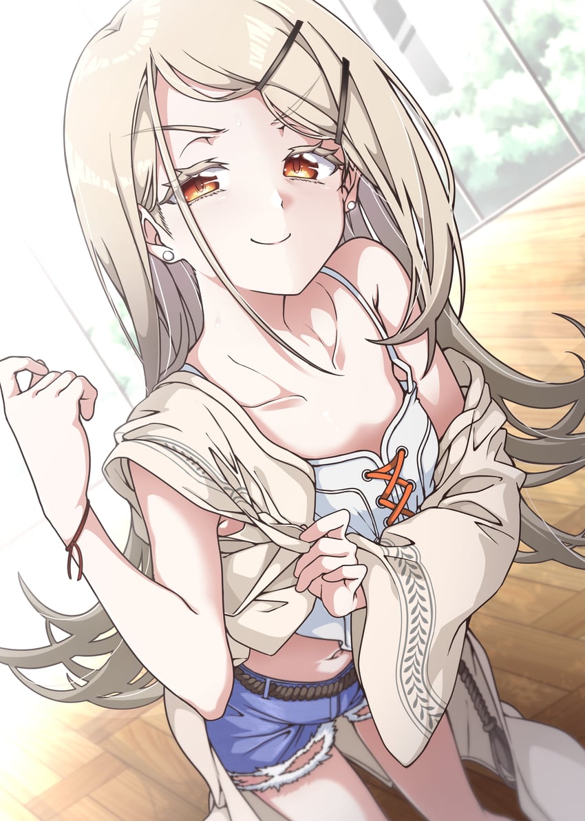 shinosawa hiro (idolmaster and 1 more) drawn by gokuu_(acoloredpencil)