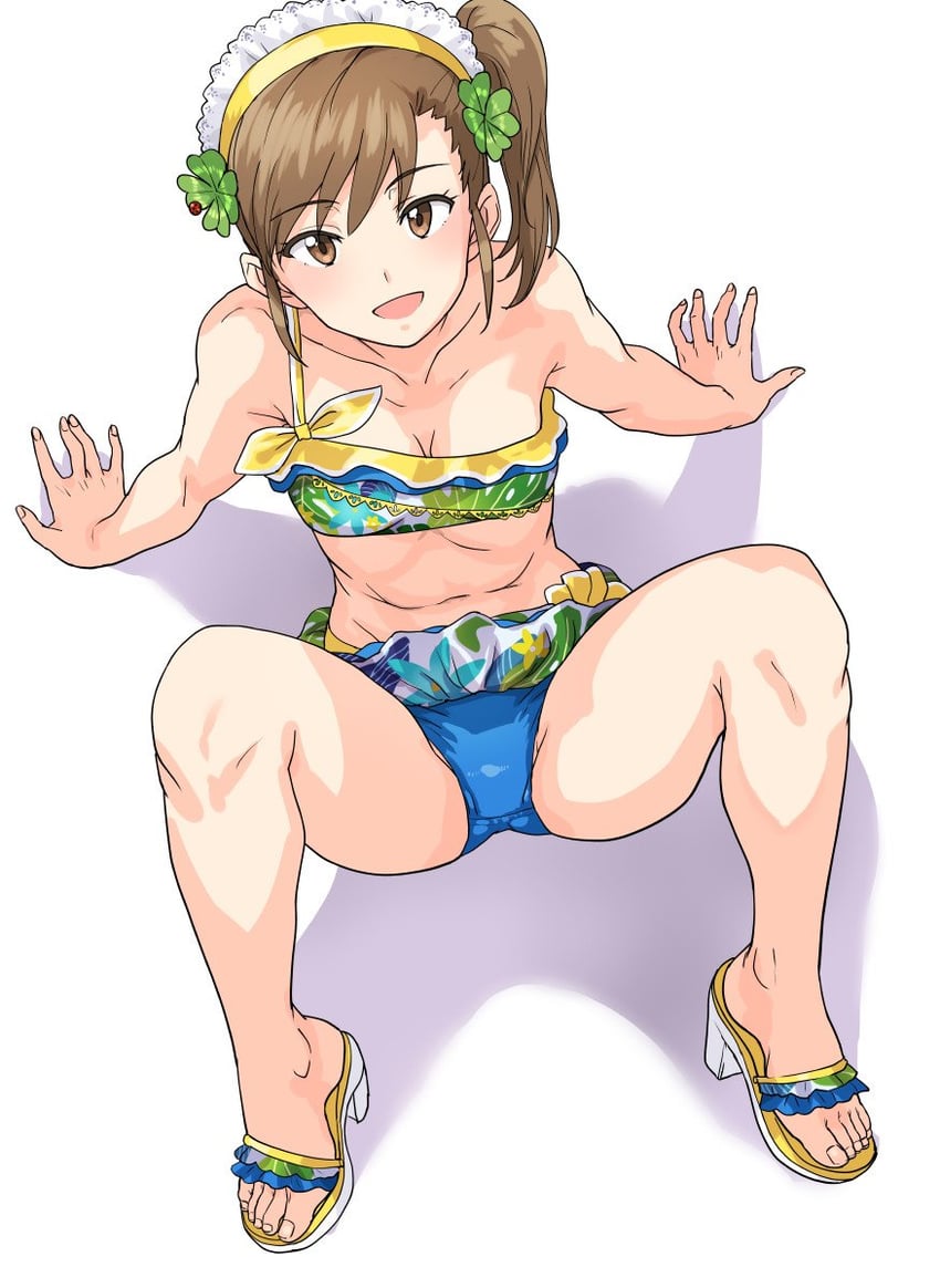 futami mami (idolmaster and 1 more) drawn by tsurui