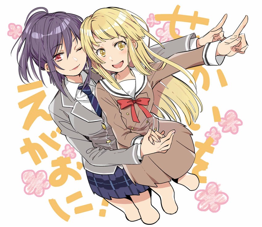 tsurumaki kokoro and seta kaoru (bang dream!) drawn by karuha