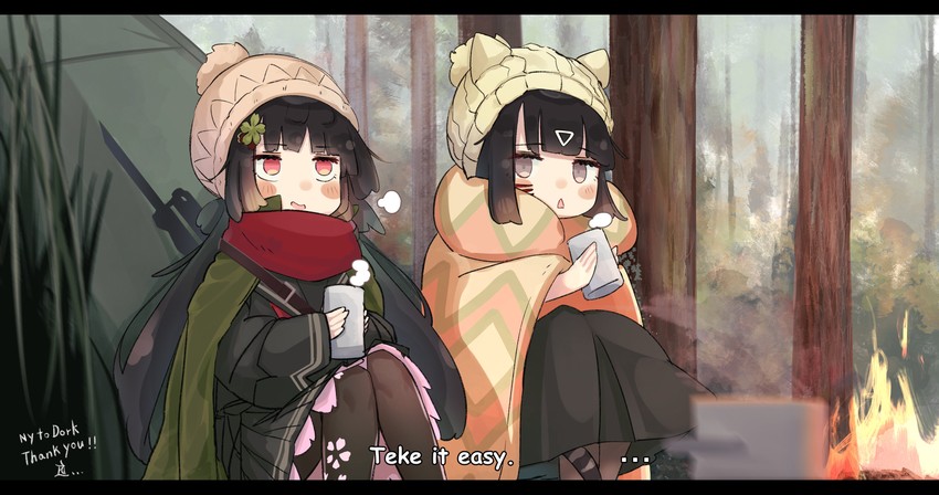 nyto, type 100, and kishi (original and 1 more) drawn by kilabo