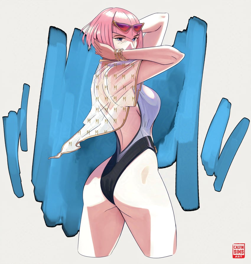 manon legrand (street fighter and 1 more) drawn by calvin_sims
