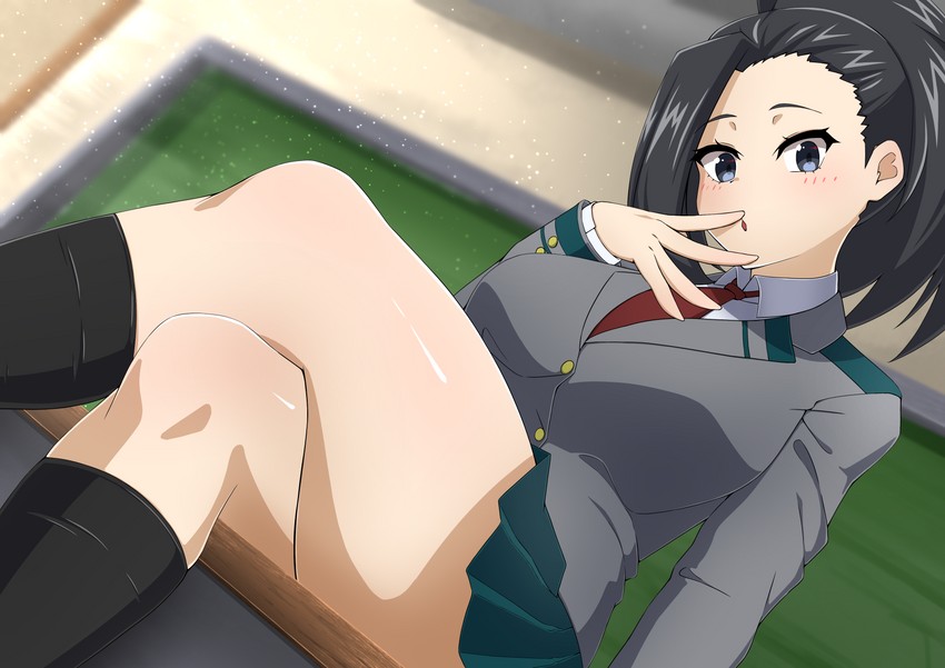yaoyorozu momo (boku no hero academia) drawn by toukaaa
