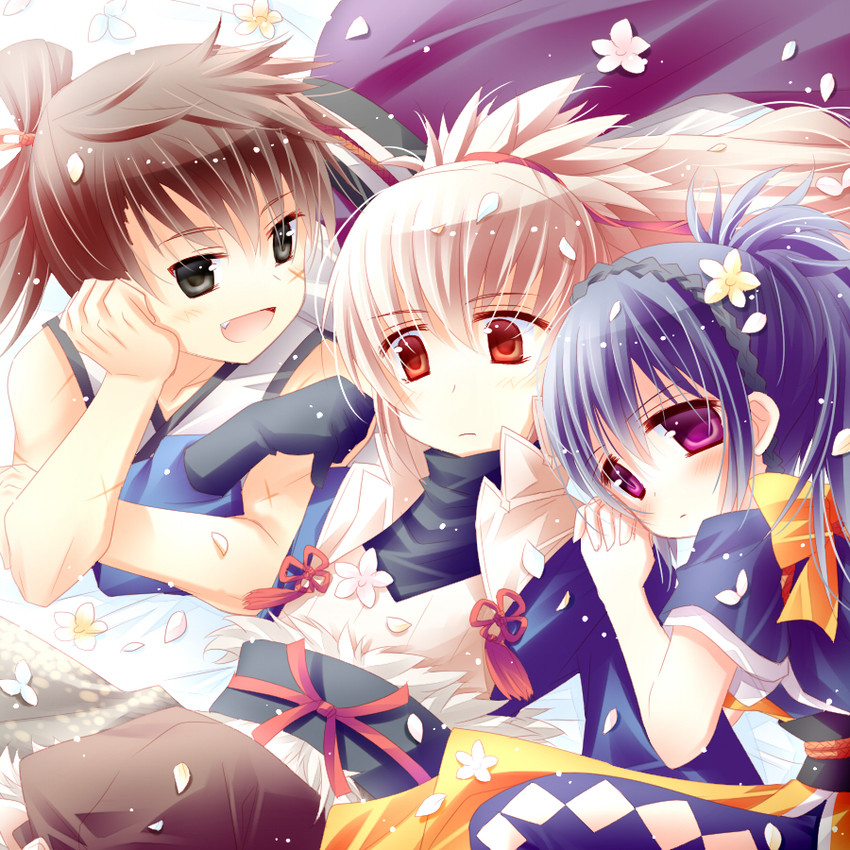 takumi, oboro, and hinata (fire emblem and 1 more) drawn by sasaki_fumi