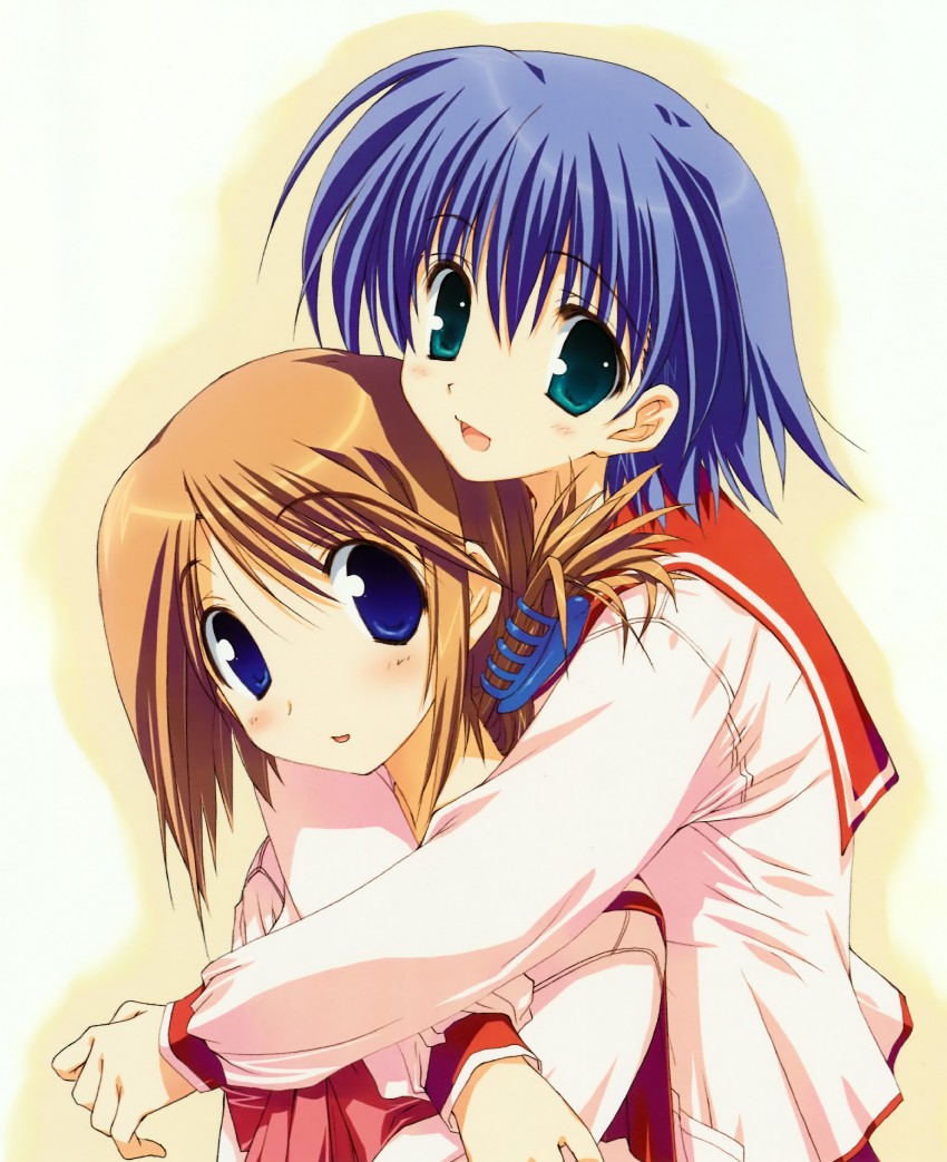 komaki manaka and tonami yuma (to heart and 1 more) drawn by amazuyu_tatsuki and mitsumi_misato