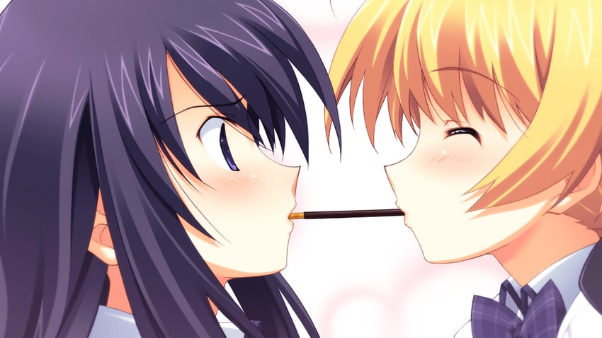 orihara kozue and aoi sena (chaos;head and 1 more) drawn by matsuo_yukihiro