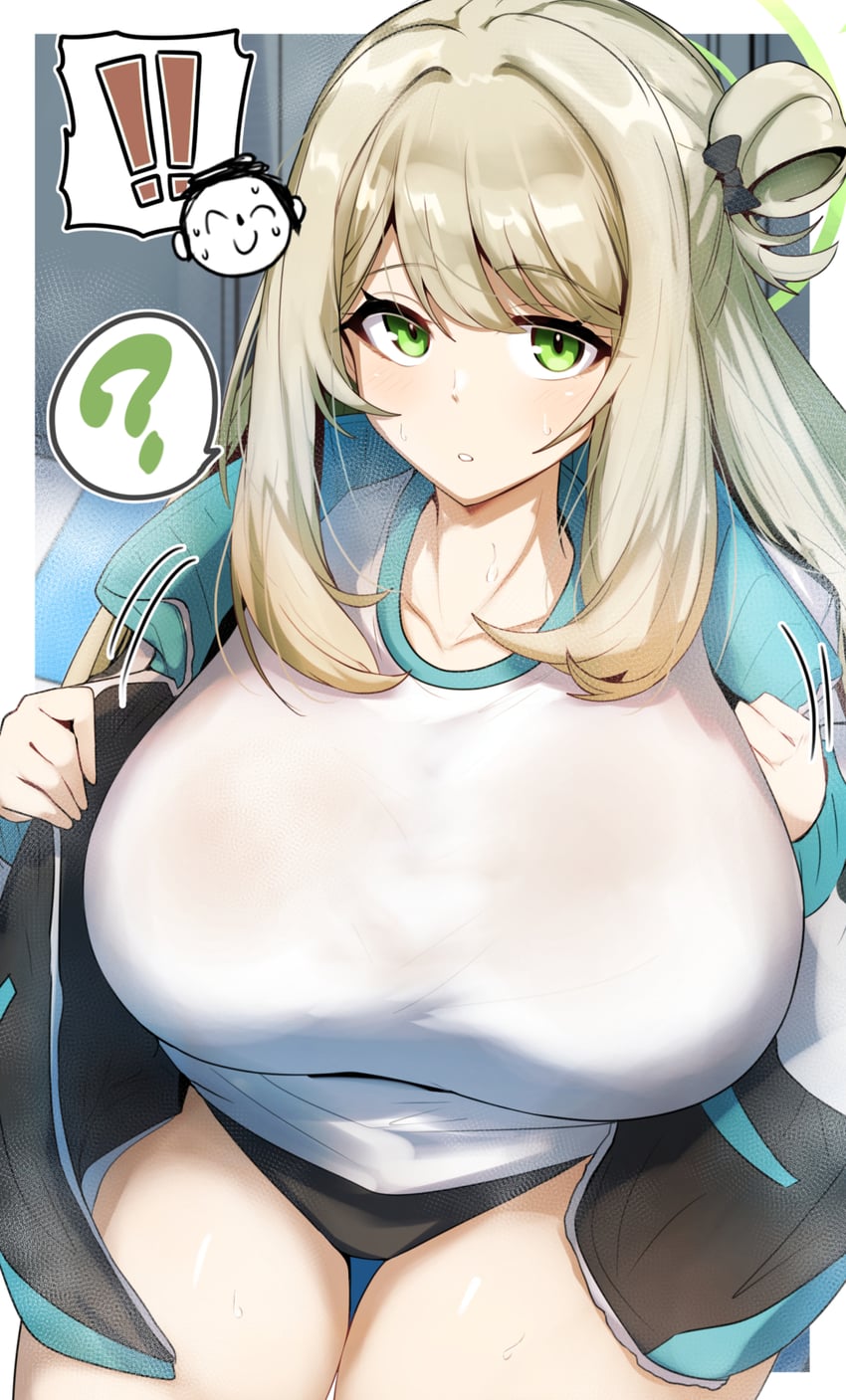 sensei, doodle sensei, and nonomi (blue archive) drawn by gin_moku