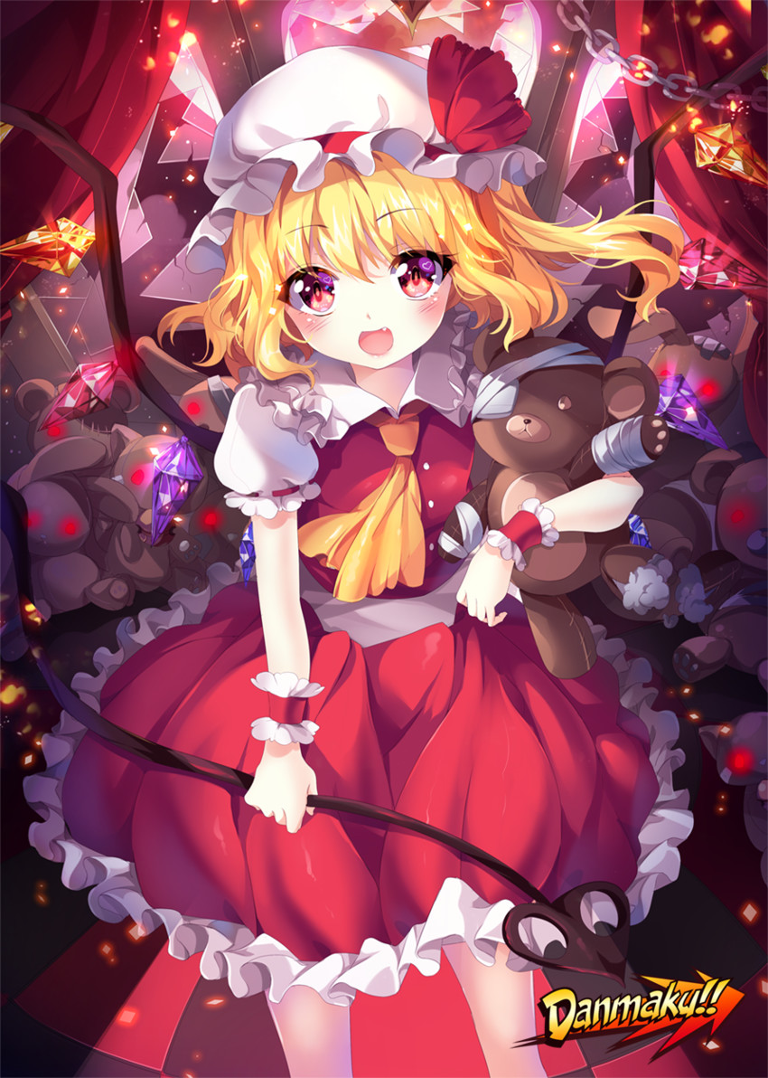 flandre scarlet (touhou and 1 more) drawn by squchan