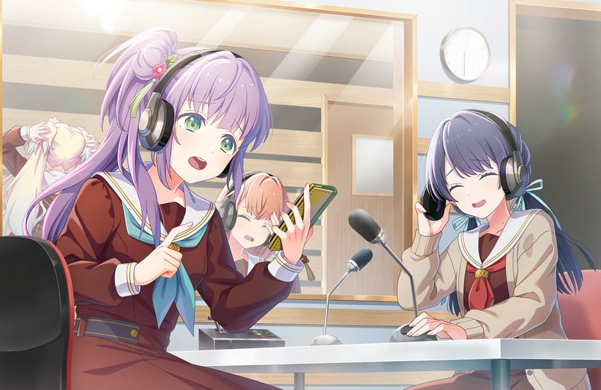 hinoshita kaho, otomune kozue, murano sayaka, and osawa rurino (love live! and 1 more)