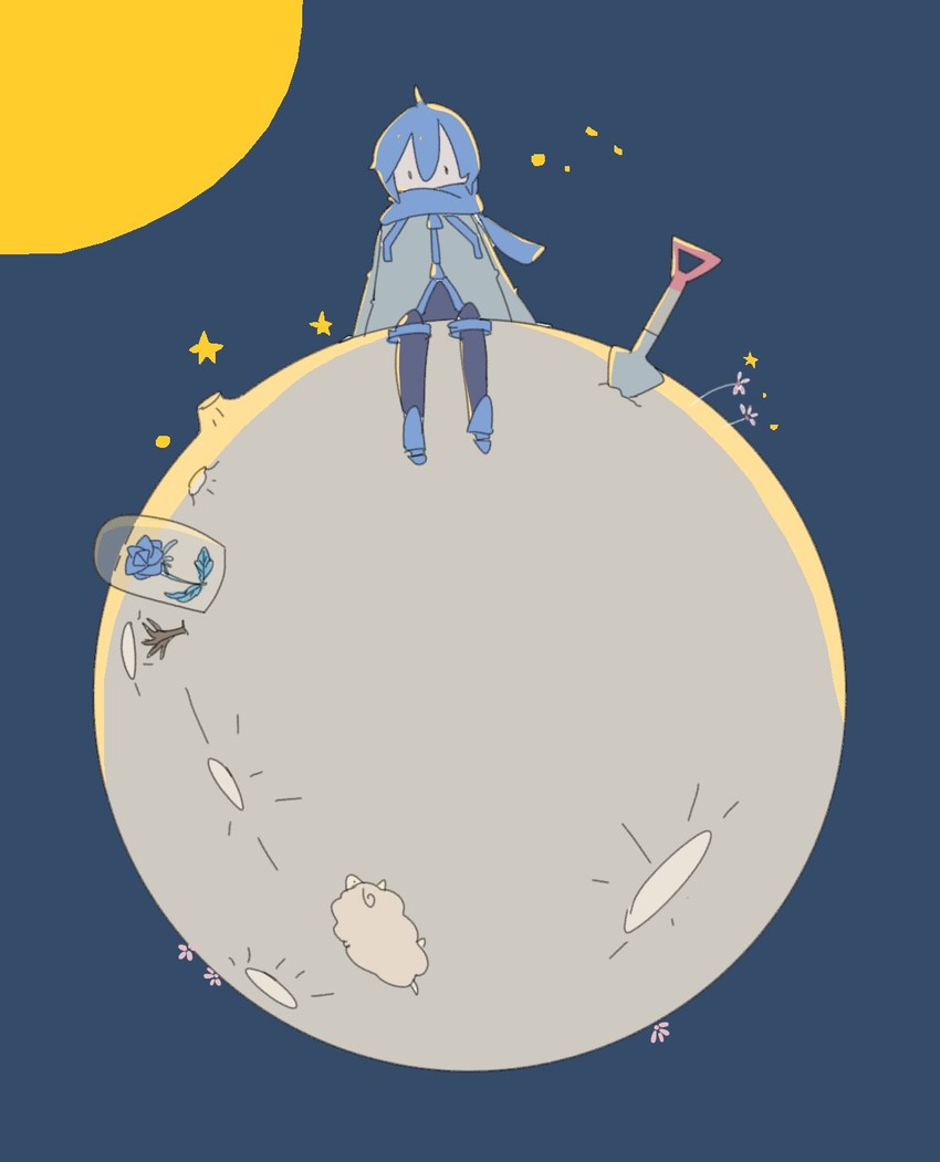 kaito and rose (vocaloid and 1 more) drawn by kamada_(yamadarou)