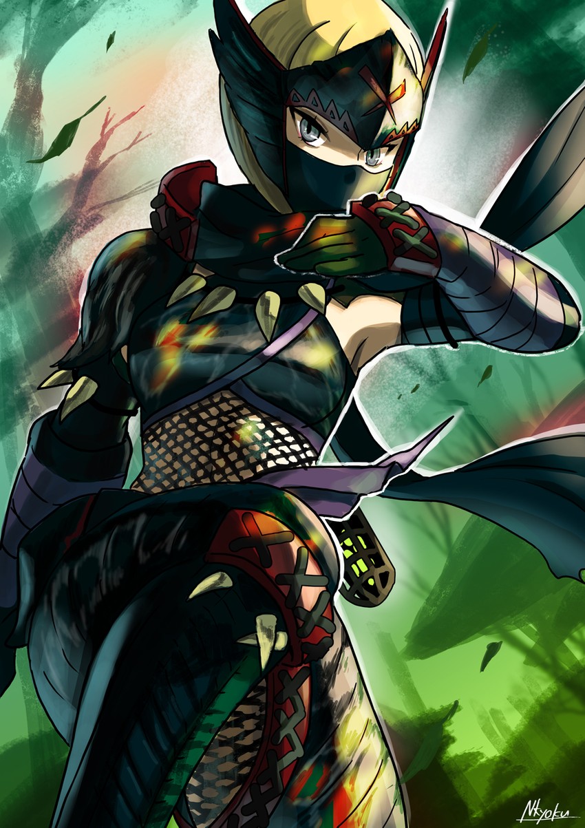 monster hunter (monster hunter and 1 more) drawn by nkyoku