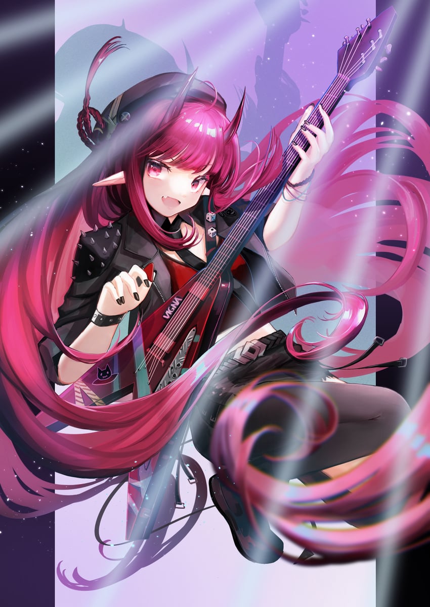 vigna (arknights and 1 more) drawn by hemorina